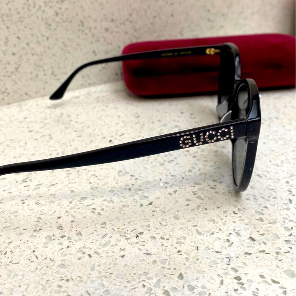 Gucci Icon GG0729SA 001 Sunglasses Women's Black R